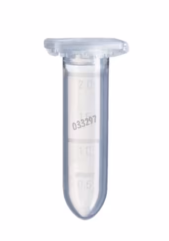 Microtube Safe-Lock 2,0 ml incolore x 1000