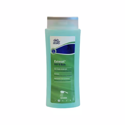 Gel douche corps et cheveux Estesol - carton de 12 flacons de 250 ml
