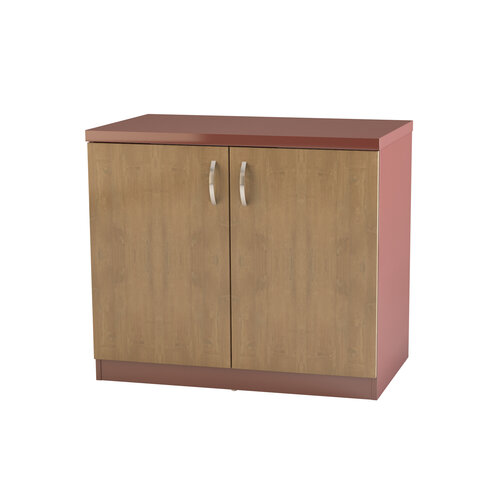Meuble bas 2 portes - Lagune - l. 100 x h. 86,9 x pr. 60 cm