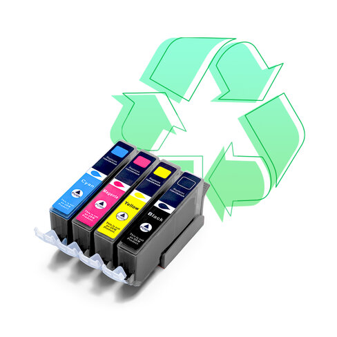 Cartouche compatible remanufacturé HP C4844A Noir - l'unité