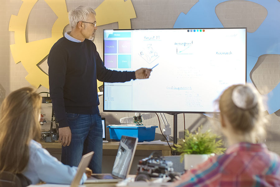 Découvrir - Ecrans interactifs et collaboratifs
