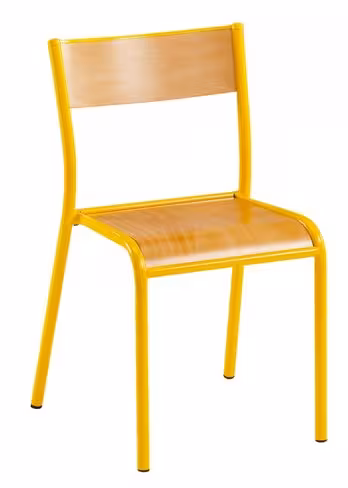 Chaise 510 - jaune ducat - taille 3 - lot de 4