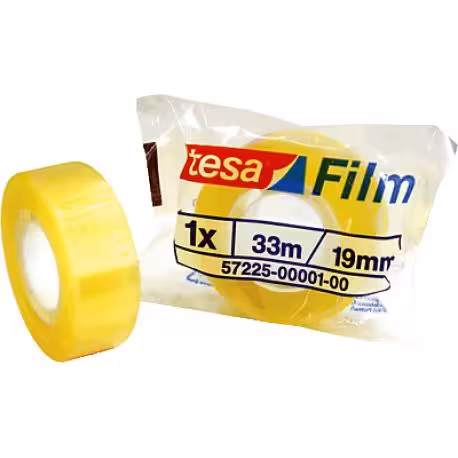 Ruban adhésif Tesafilm standard - 19 mm x 33 m