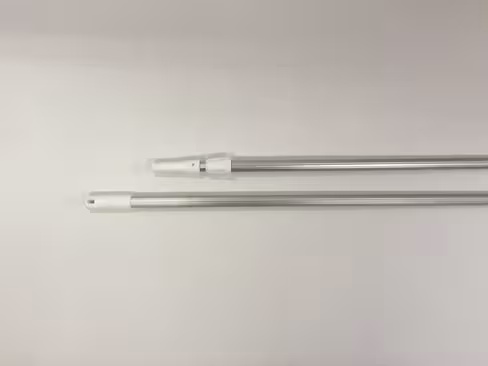 Perche télescopique à vis conique - l. 2 x 1 m