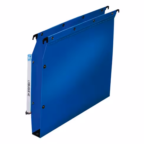 Dossier suspendu pour armoire Elba Ultimate AZ dos 30 mm - polypropylène bleu - lot de 10