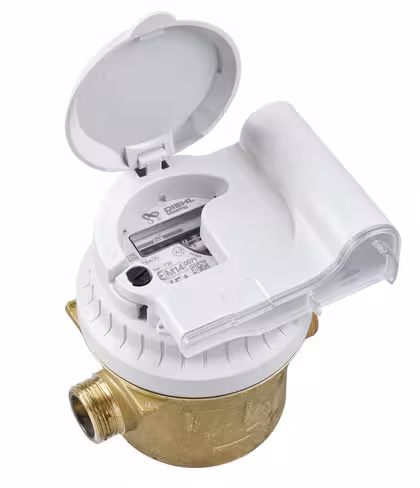 Compteur volumétrique Altair V5 - radio Izar RC868i G4 OMS DN 15 - l. 110 mm - R500 - laiton cadran verre - lot de 10