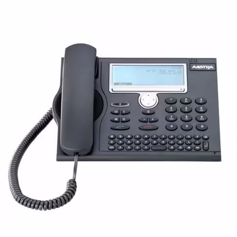 Téléphone numérique Mitel MiVoice 5380 Azerty digital reconditionné - anthracite