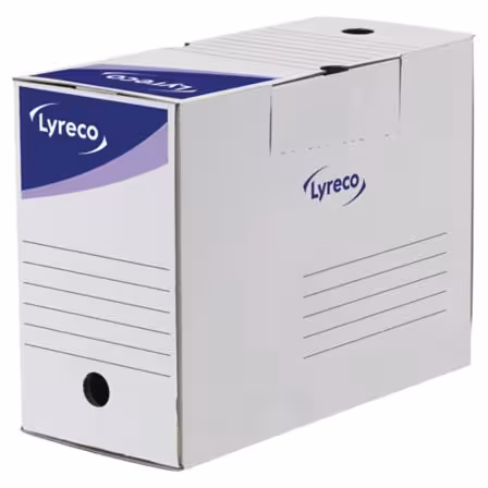 Boîte à archives Lyreco - dos 15 cm - montage manuel - lot de 25