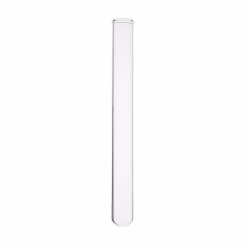Tube à essai bord droit 8 ml Ø 13 x 100 mm verre neutre épaisseur 0,6 mm x 250