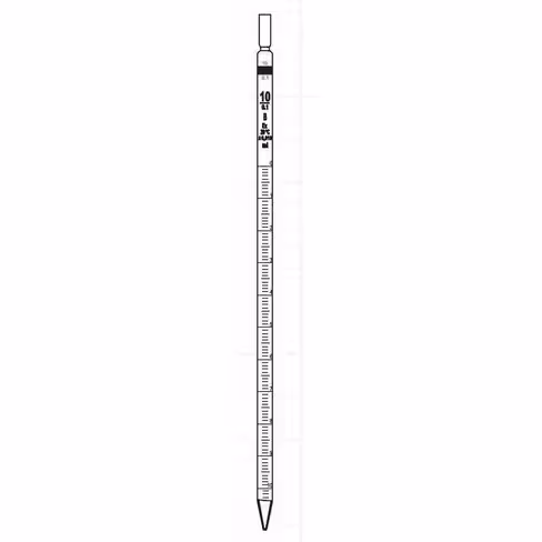 Pipette graduée 1 trait classe B 5 ml sub. 0,05 ml