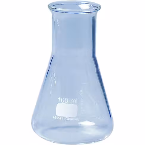 Erlenmeyer col large 1 litre x 10