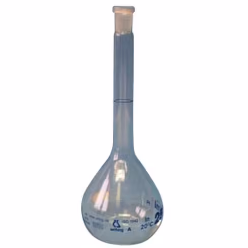 Fiole jaugée 20 ml+/- 0,04 ml rodage 10/19