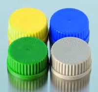 Capuchon à visser PP avec joint à lèvre GL 45 vert x 10