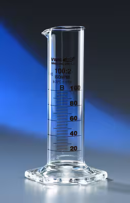 Eprouvette graduée forme basse classe B 1 l