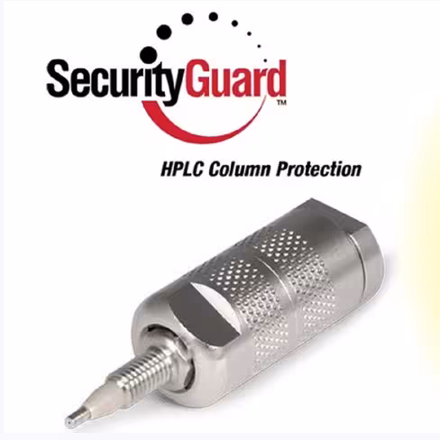 Pré-colonne hplc uhplc securityguard kit prep pour colonne diamètre 21,2 mm