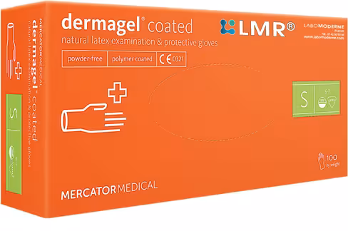 Gant latex non poudré blanc taille S x 100