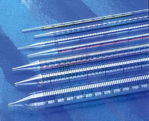 Pipette sérologique 10 ml Stripette PS rond emballage individuel papier/plastique stérile x 200