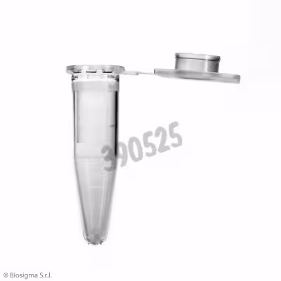 Microtube 1,5 ml avec capuchon PP x 500