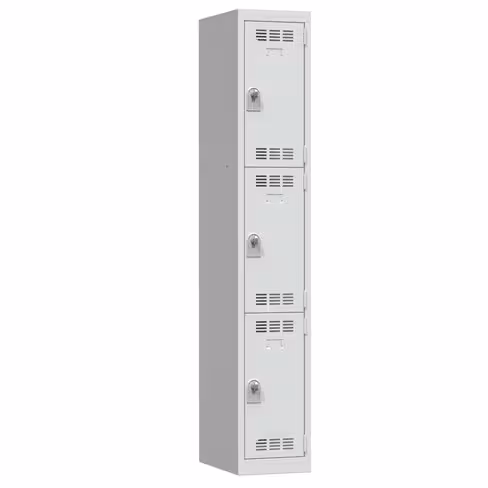 Vestiaire non visitable 1 colonne 3 casiers - l. 30 cm
