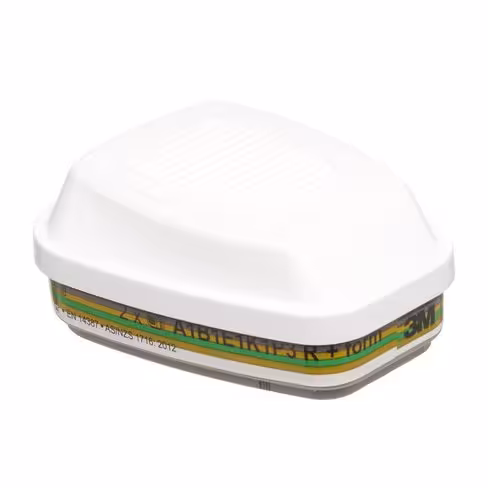 Filtre antigaz et vapeurs - ABEK1 P3 R+ 6092 - 3M - lot de 2 - pour masque 3M série 6000 6500 et 7000