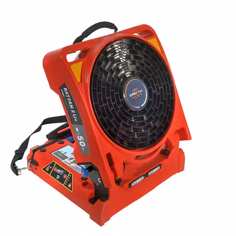Ventilateur électrique sur batterie Batfan 3 Li+ 220V - avec 1 batterie sans chargeur externe