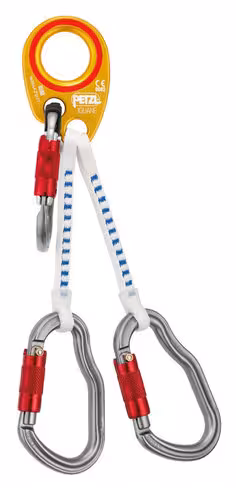 Longe IGUANE 25 cm - Interface métallique hélitreuillage