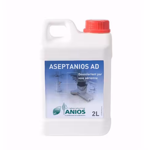 Produit désinfectant Aseptanios Ad - 4 x 2 l avec canule
