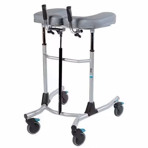 Déambulateur Bure S - appui antébrachial pneumatique 65 cm