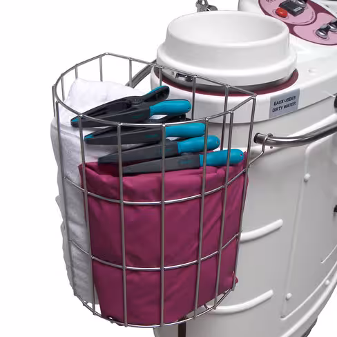 Panier porte-accessoires acier inoxydable