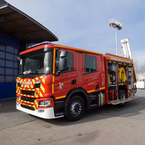 Fourgon pompe tonne - FPT - Scania P280 B4x2 HZ - 16T - 280cv Euro 6