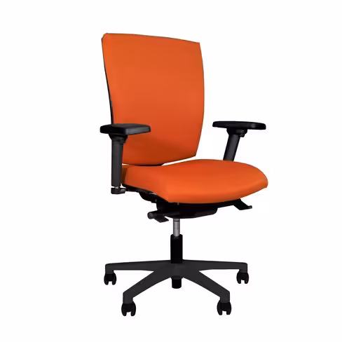 Fauteuil de bureau Rêva Plus - tissu - piétement noir - avec prestation