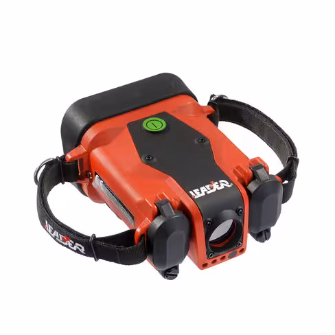 Caméra thermique Leader TIC 3.1 - 1 bouton, 1 batterie, 1 mode couleur Fire, Freeze avec sangles latérales