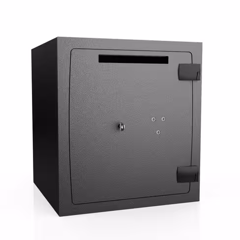 Coffre-fort tirelire - 43 l - serrure à clé