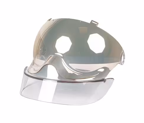 Ecran facial doré de remplacement pour casque F1SF