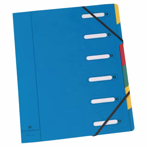 Trieur à elastiques harmonika 6 compartiments