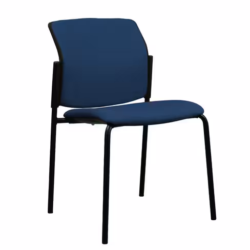 Chaise visiteur 4 pieds Eno - tissu