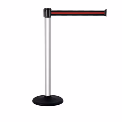 Poteau de guidage à sangle - alu anodisé - sangle 4 m