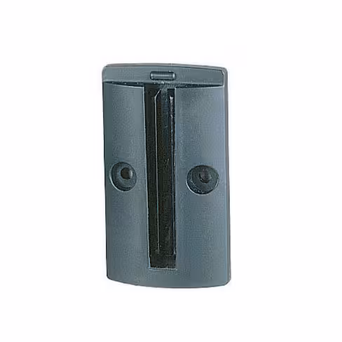 Récepteur mural - ABS noir - à fixation par vis pour sangle 5 cm