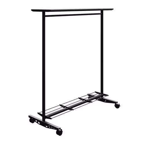 Vestiaire mobile Sherpa - l. 150 cm - avec galerie et porte-bagages