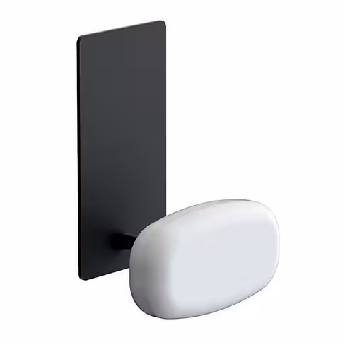 Patère murale magnétique Sherwood - 1 patère bois