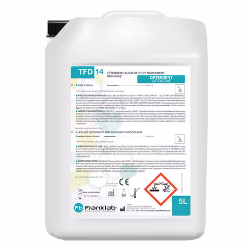 Détergent alcalin TFD 14 - 4 bidons de 5 l