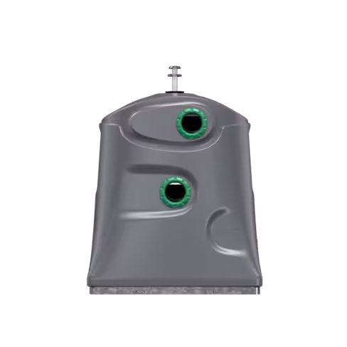 Colonne aérienne d'apport volontaire Volcano pour verre - 3 m3 - préhension Kinshofer