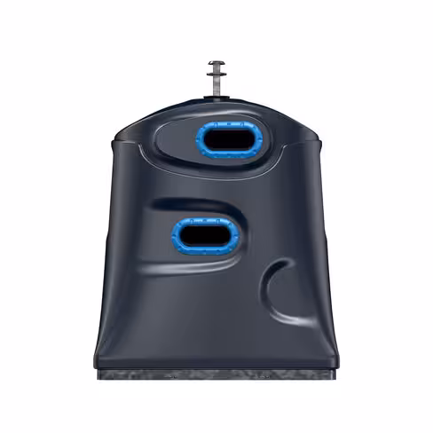 Colonne aérienne d'apport volontaire Volcano pour papier - 3 m3 - préhension Kinshofer