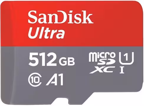 Carte mémoire Micro SDXC - SanDisk Ultra - avec adaptateur - 512 Go - classe 10
