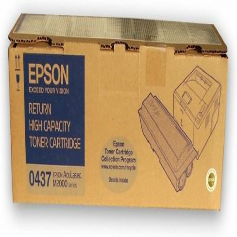 Toner laser Epson C13S050437 recyclage - noir - l'unité