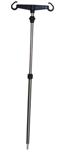 Tige à sérum télescopique 2 crochets